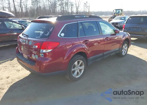 2014 Subaru Outback 2.5I Premium z USA, uszkodzony, nr VIN 4S4BRBCC8E3269980